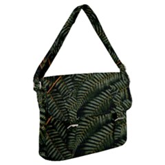 Green Leaves Photo Buckle Messenger Bag by Pakrebo