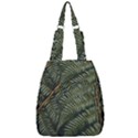 Green Leaves Photo Center Zip Backpack View1