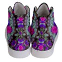 Floral To Be Happy Of In Soul Men s Hi-Top Skate Sneakers View4