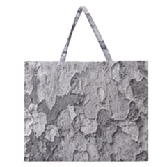 Nature Texture Print Zipper Large Tote Bag by dflcprintsclothing