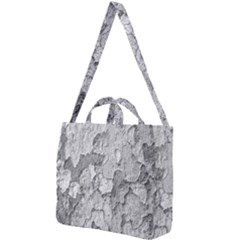 Nature Texture Print Square Shoulder Tote Bag by dflcprintsclothing