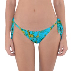 Cute Giraffes Pattern Reversible Bikini Bottom