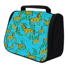 Cute Giraffes Pattern Full Print Travel Pouch (small)