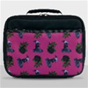 Gothic Girl Rose Pink Pattern Lunch Bag View1