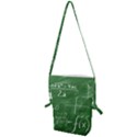 Mathematics Green Folding Shoulder Bag View1