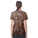 Mathematics Brown Women s Sport Mesh Tee View2