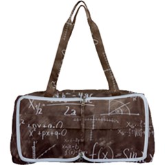 Mathematics Brown Multi Function Bag by snowwhitegirl