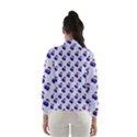 Retro Blue Cherries Women s Windbreaker View2