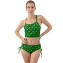 Peeled Banana On Green Mini Tank Bikini Set View1