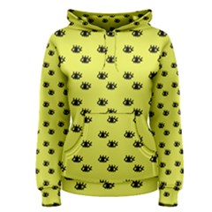 Yellow Eyes Women s Pullover Hoodie by snowwhitegirl