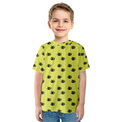 Yellow Eyes Kids  Sport Mesh Tee