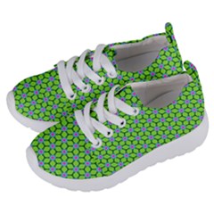 Pattern Green Kids  Lightweight Sports Shoes by Mariart