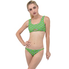 Pattern Green The Little Details Bikini Set