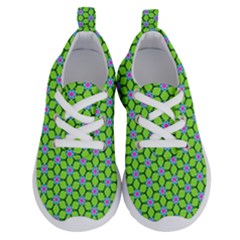 Pattern Green Running Shoes by Mariart