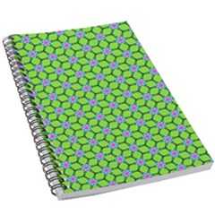 Pattern Green 5 5  X 8 5  Notebook