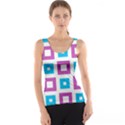 Pattern Plaid Tank Top View1