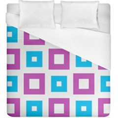 Pattern Plaid Duvet Cover (king Size)