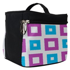 Pattern Plaid Make Up Travel Bag (small)