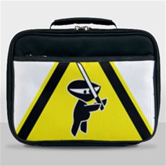 Ninja Signs Symbols Sword Fighter Lunch Bag by Sudhe