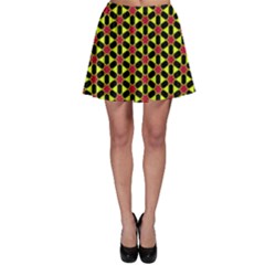 Pattern Texture Backgrounds Skater Skirt