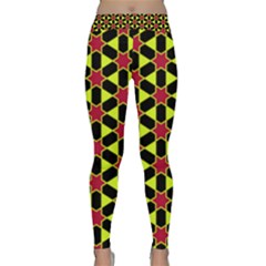 Pattern Texture Backgrounds Classic Yoga Leggings