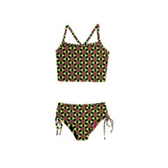 Pattern Texture Backgrounds Girls  Tankini Swimsuit