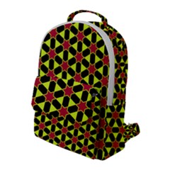 Pattern Texture Backgrounds Flap Pocket Backpack (large)