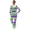 Plaid Waffle Gingham Women s Tracksuit View2