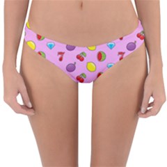 Slot Machine Wallpaper Reversible Hipster Bikini Bottoms