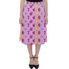 Slot Machine Wallpaper Classic Midi Skirt by HermanTelo