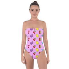 Slot Machine Wallpaper Tie Back One Piece Swimsuit