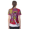 Ninja Beaver Animal Humor Joke Women s Sport Mesh Tee View2