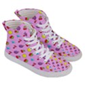 Slot Machine Wallpaper Women s Hi-Top Skate Sneakers View3