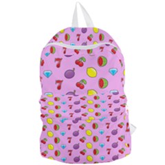 Slot Machine Wallpaper Foldable Lightweight Backpack