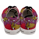 Ninja Beaver Animal Humor Joke Men s Low Top Canvas Sneakers View4