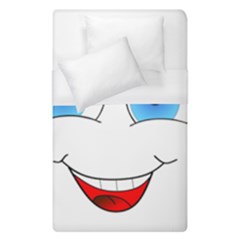 Smiley Face Laugh Comic Funny Duvet Cover (single Size) by Sudhe