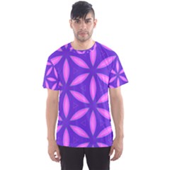 Purple Men s Sports Mesh Tee