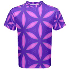 Purple Men s Cotton Tee