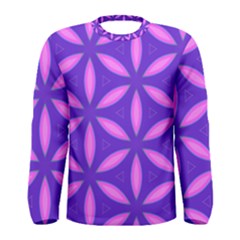 Purple Men s Long Sleeve Tee