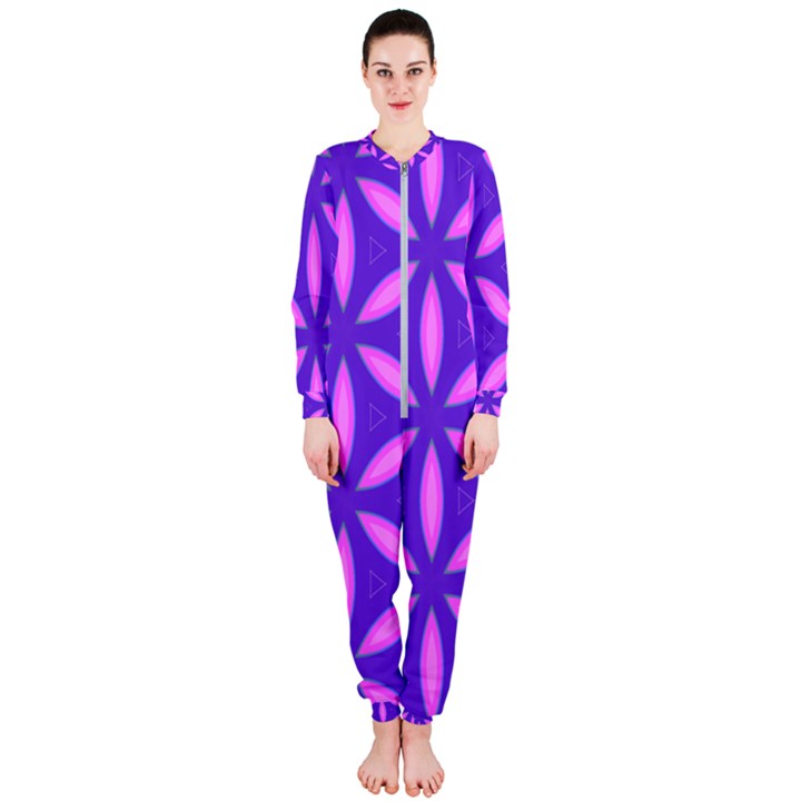 Purple OnePiece Jumpsuit (Ladies) 