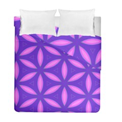 Purple Duvet Cover Double Side (Full/ Double Size)