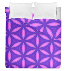 Purple Duvet Cover Double Side (queen Size)