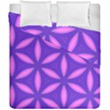 Purple Duvet Cover Double Side (California King Size) View1