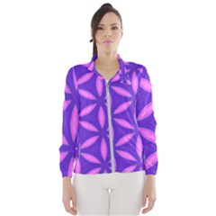 Purple Women s Windbreaker