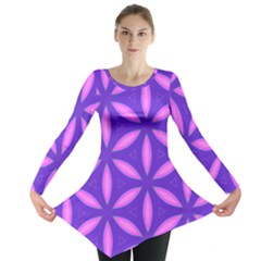 Purple Long Sleeve Tunic 