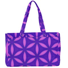 Purple Canvas Work Bag