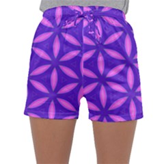 Purple Sleepwear Shorts