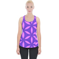 Purple Piece Up Tank Top