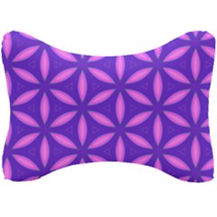 Purple Seat Head Rest Cushion