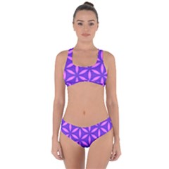 Purple Criss Cross Bikini Set